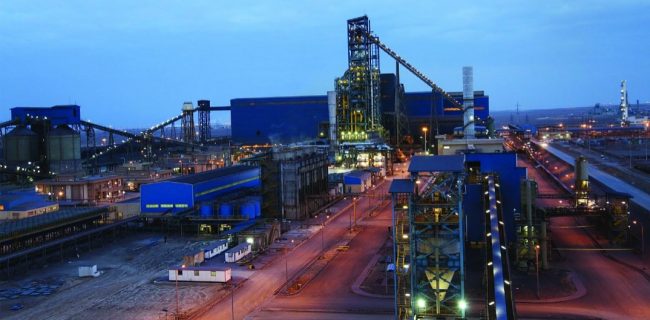 رکورد تولید روزانه در کارخانه فولاد چادرملو