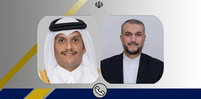 احیای برجام و مناسبات دوجانبه، محور گفت وگوی امیرعبداللهیان با وزیر خارجه قطر