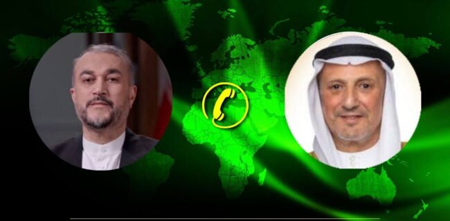 رایزنی وزیران خارجه ایران و کویت درباره روابطه دوجانبه و مسائل منطقه ای