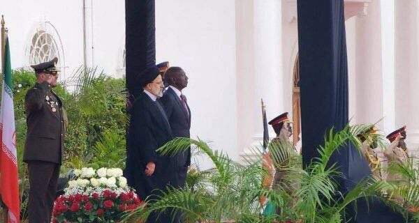 رییس‌جمهور کنیا از رییس‌جمهور ایران استقبال کرد