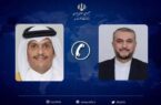 رایزنی امیرعبداللهیان و وزیر خارجه و نخست وزیر قطر درمورد آخرین تحولات منطقه