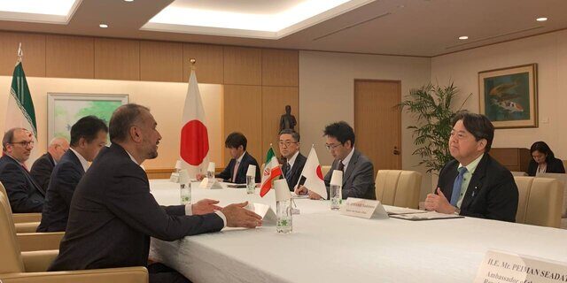 حمایت ژاپن از برجام در جریان سفر امیرعبداللهیان به توکیو