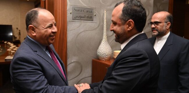 ‏تشکیل کمیته ایران و مصر برای اجرای پروژه‌های مشترک/ تاکید دو کشور برای ارتقای روابط