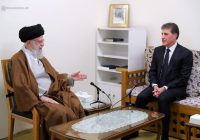 رئیس اقلیم کردستان عراق با رهبر انقلاب اسلامی دیدار کرد