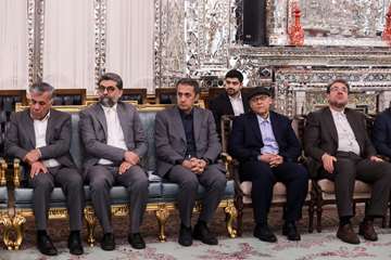 دیدار نوروزی وزیر صنعت، معدن و تجارت با رئیس مجلس شورای اسلامی￼