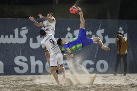 نتایج هفته پنجم لیگ برتر فوتبال ساحلی/ صدرنشین اولین شکست را تجربه کرد