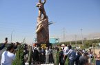 نصب تندیس  شهید بابایی در ورودی تهران، پاسداشت قهرمانان همیشه زنده