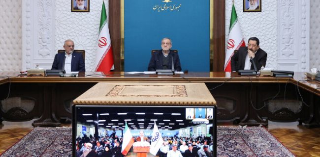 افتتاح طرح انتقال آب دریای عمان به فلات مرکزی با دستور پزشکیان/غلبه بربحران آب با کار علمی افتتاح طرح انتقال آب دریای عمان به فلات مرکزی با دستور پزشکیان/غلبه بربحران آب با کار علمی